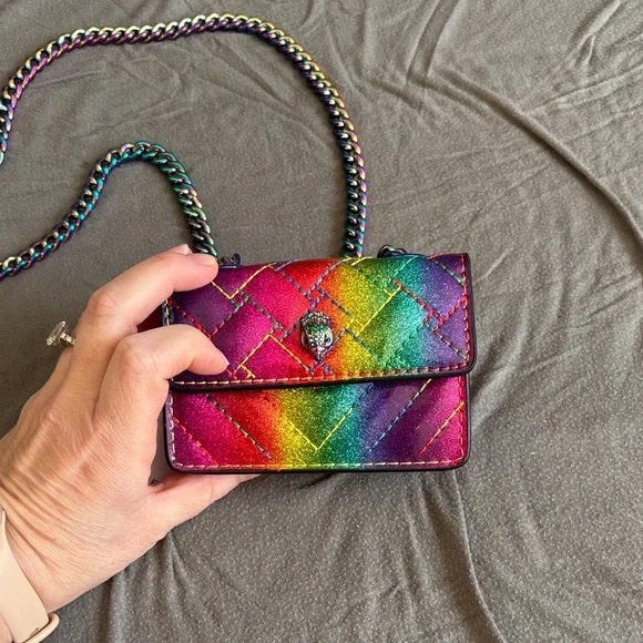 Kurt Geiger Multicolor Quilted Crossbody Bag - Picture 5 of 5